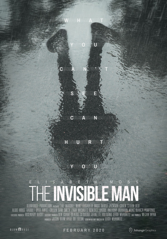 Plakat filmu "Niewidzialny człowiek" (2020)