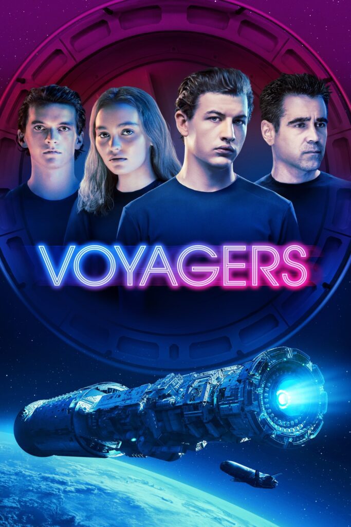 Plakat reklamujący film Voyagers (2021)