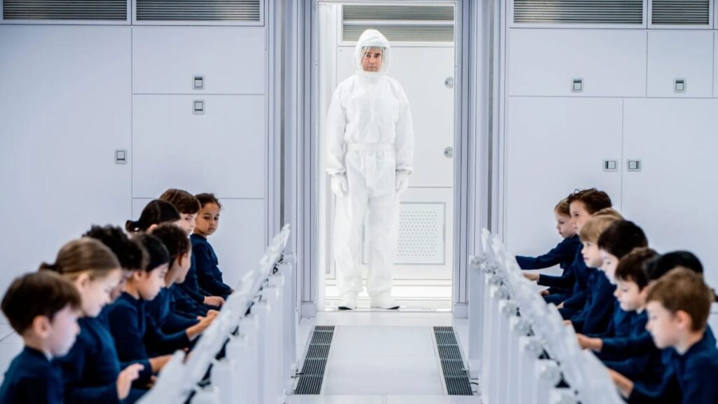 Kadr z filmu Voyagers (2021)