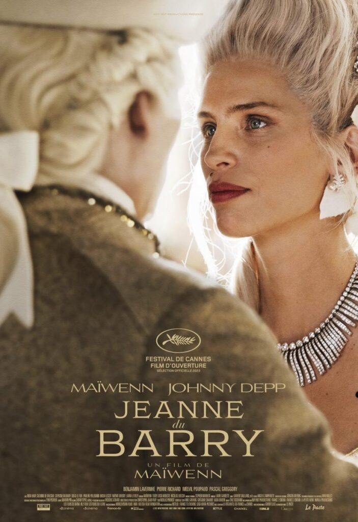 Plakat do filmu Kochanica króla Jeanne du Barry (2023)