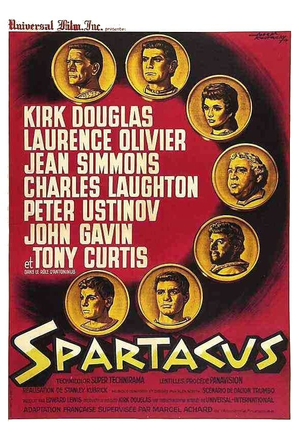 Spartacus (1960) - plakat