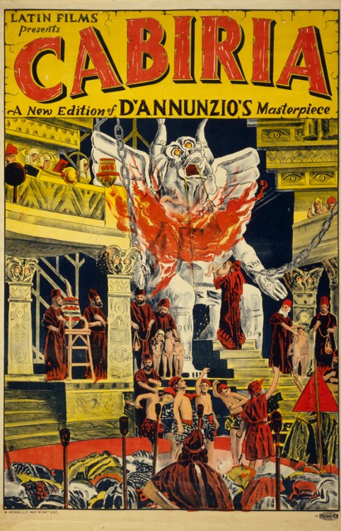 Cabiria (1914) - plakat