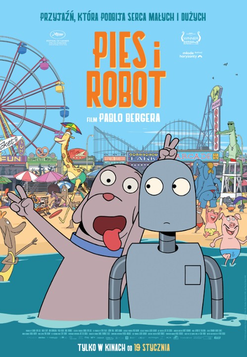 Pies i Robot - plakat