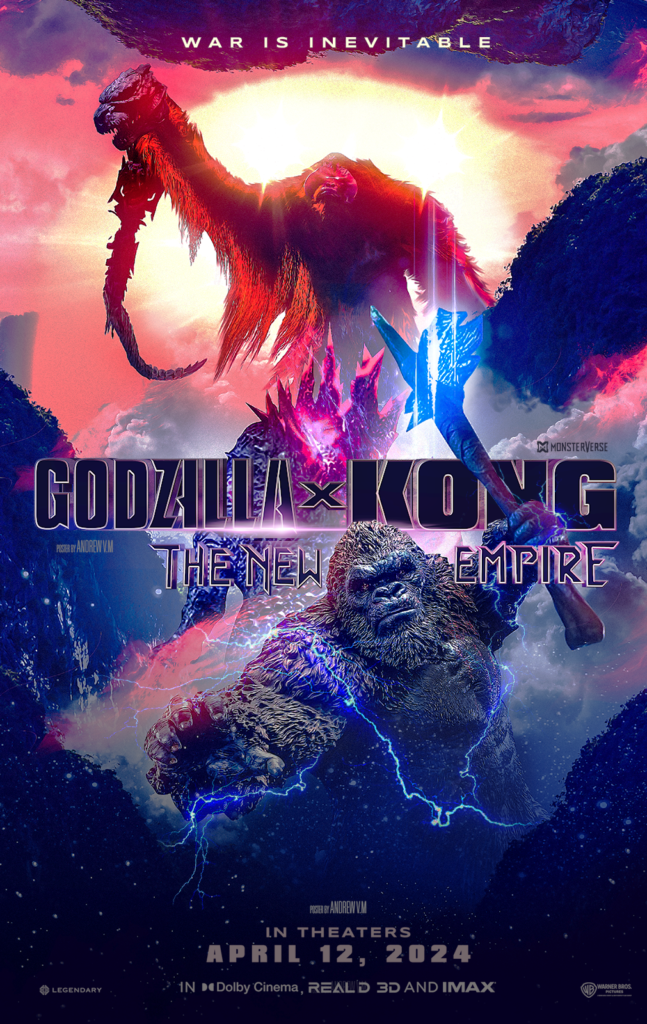 Godzilla i Kong: Nowe imperium - plakat