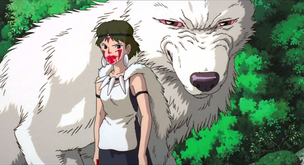 Księżniczka Mononoke (1997) kadr z filmu