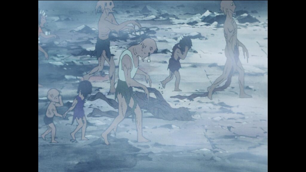 kadr z filmu Boso przez Hiroszimę